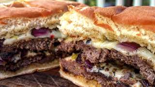 You have to get a griddle!! Hatch Chile smash burgers!