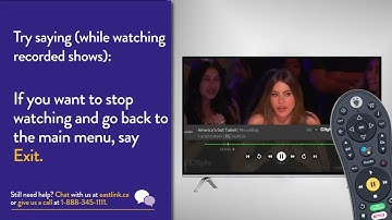 How to use your Eastlink TiVo® Stream voice remote