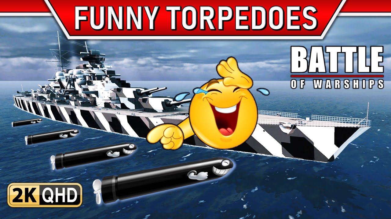BATTLE OF WARSHIPS ⚓ FUNNY TORPEDOES : VARIOUS SHIPS