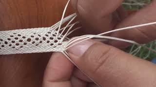 Tejido de manilla en Iraca con Denominacion de Origen.