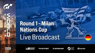 [Deutsch] GT World Series 2026 | Runde 1 - Mailand | Nations Cup