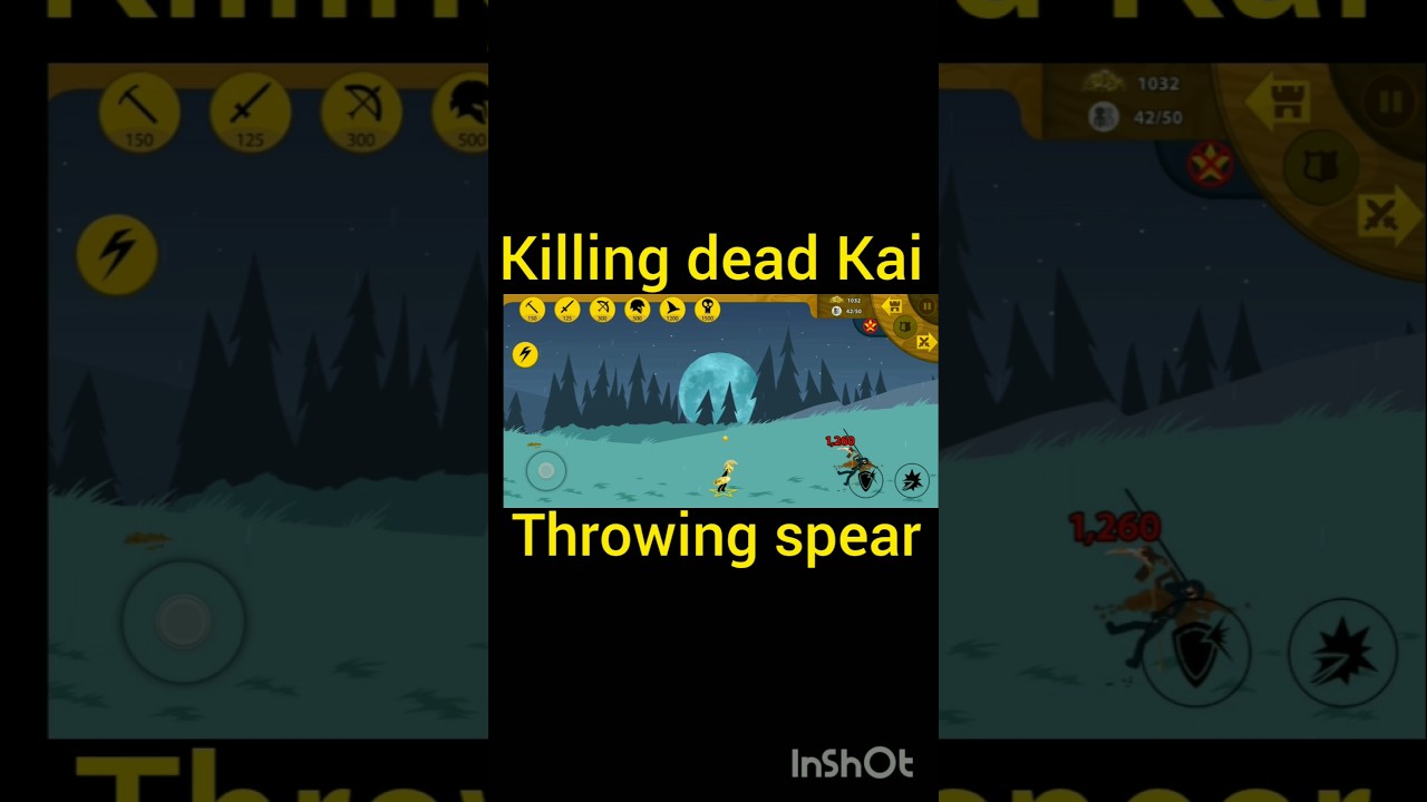 killing dead Kai throwing spear golden spearton edit 