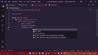 Ordenamineto burbuja (Bubble sort) || PYTHON