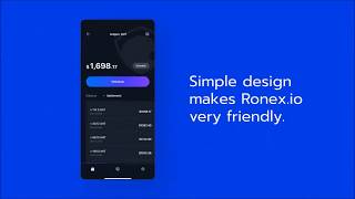 Ronex.io Mobile App