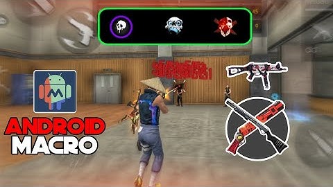 Free Fire Android Macro Sensi Tutorial Macrodroid Settings Tutorial