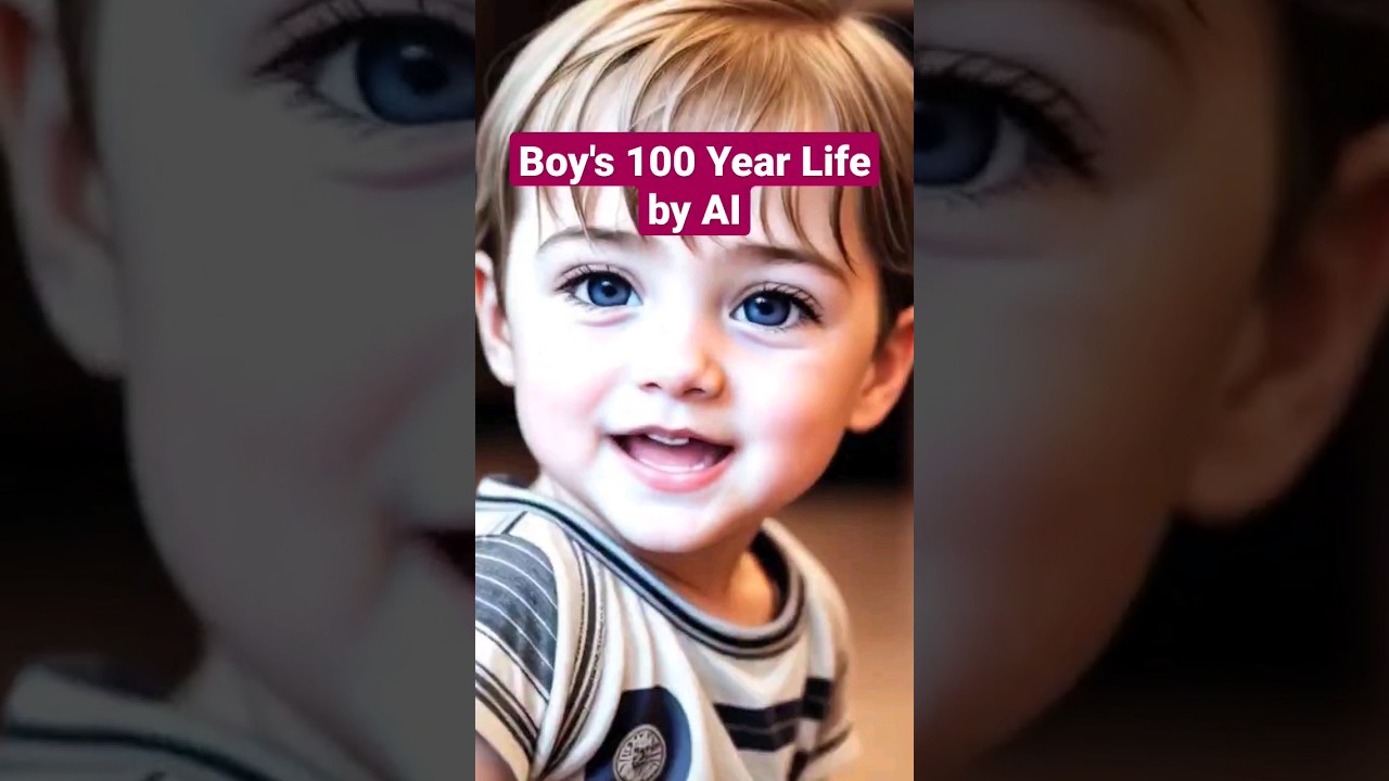 Boy's 100-year Life by AI 