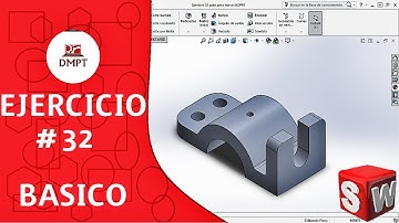 Ejercicio #32 en SOLIDWORKS nivel basico 🔧GUIA para marco// Exercise #32 SOLIDWORKS basic level