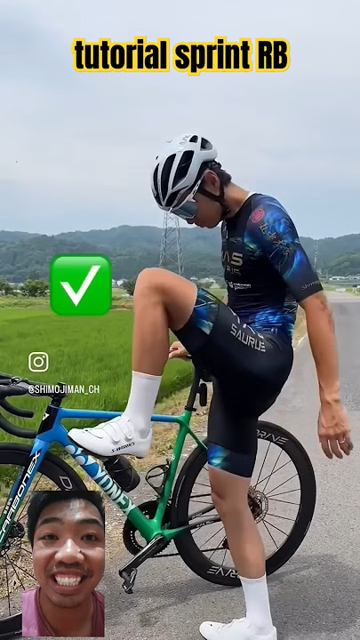 tutorial cara sprint roadbike pemula #cycling