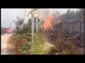 Wildfire in Even Sapir  -  Credit: Jerusalem District Fire and Rescue Services