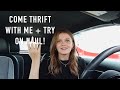 COME THRIFT WITH ME + TRY ON HAUL!!! | Aritzia dupes, Home decor, Basics