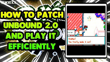 HOW TO PATCH AND PLAY POKEMON UNBOUND V2.0 BY SKELI