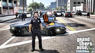 GTA 5 MODS LSPDFR 0.4.2 - EP 33 - 4TH OF JULY PATROL!!! (GTA 5 REAL LIFE PC MOD)