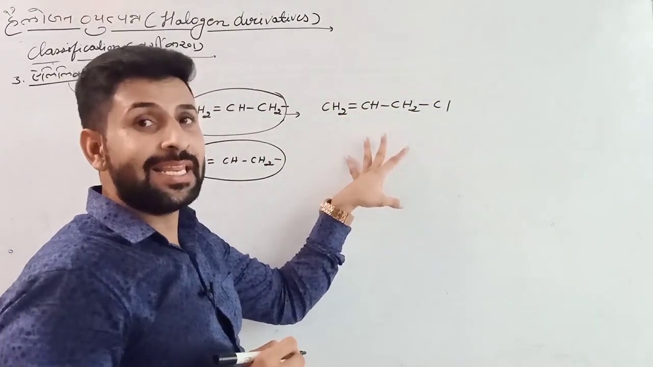 (L-01)classification of halo alkane HELOGEN DERIVATIVES