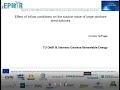 2021 H2020 Zephyr ESR 14: Inflow conditions on the source noise of onshore turbines by C. Hoffrogge