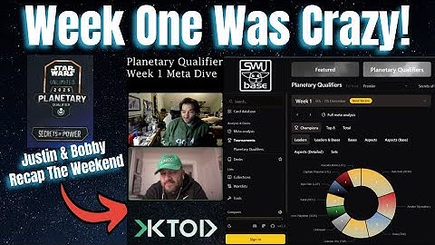 The Early Planetary Qualifier Meta is Crazy! | Star Wars Unlimited w/ Justin & Bobby from KTOD