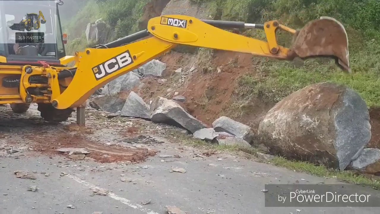 Jcb vs rock - jcb videos