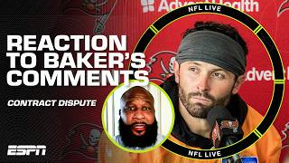 Baker Mayfield felt 'DISRESPECTED' by contract negotiations with Buccaneers 😳 | NFL Live