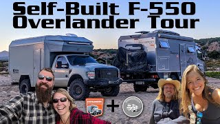 Awesome Full Tour Ford F550 4x4 selfbuild Truck ► | Overlanders Living the Vanlife