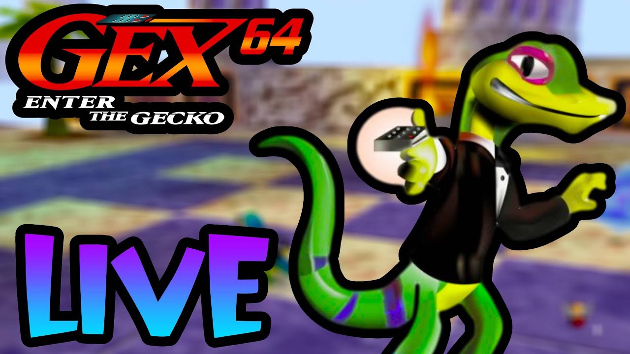 Игра в Gex: Enter the Gecko на Nintendo 64 #2 (НЕУДАЧА) + SMM2 LIVE
