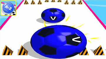 AZ Run - 2048 ABC Runner ! All Levels Gameplay (76-81)