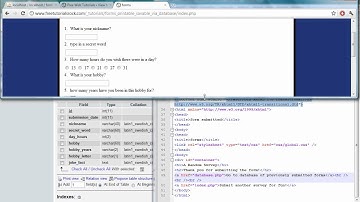 Forms, SQL Databases, and RTF files
