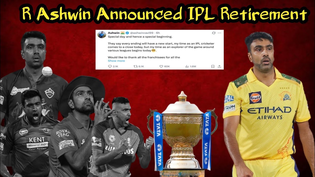 Ashwin's Shocking IPL Retirement Announcement || R Ashwin IPL Career  || Cricket Pe Baat
