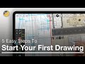 5 easy steps to start your first drawing in morpholio trace