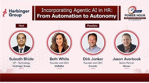 Incorporating Agentic AI in HR: From Automation to Autonomy