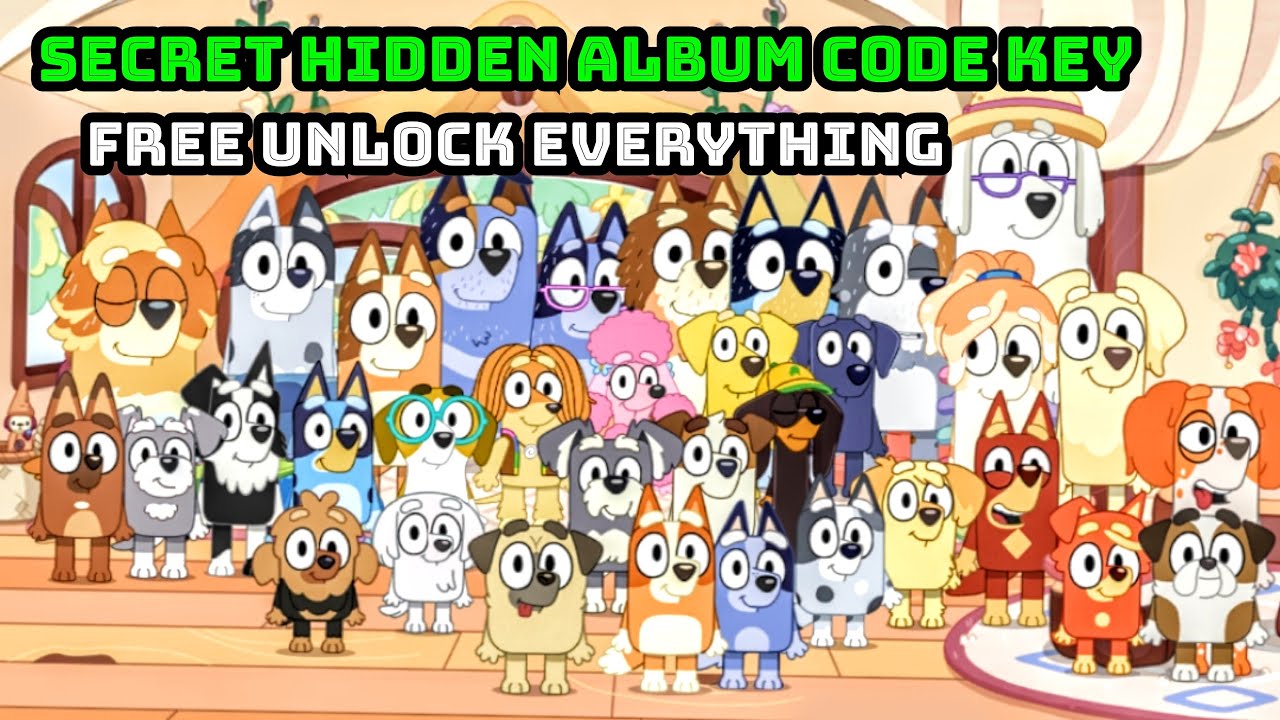Bluey Imageid Code Bluey Let's Play Secret Hidden Album Code Key Free Unlock Everything In ...