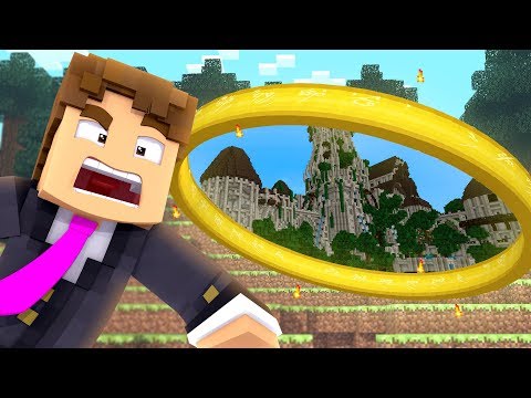 Minecraft - PORTAL TO THE LORD OF THE RINGS WORLD ! - THE KINGDOM Ep.3 ‹ LOKI ›
