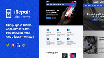 iRepair - Mobile Phone Repair, Electronics, Laptop Repair | Themeforest Website Templates and Themes
