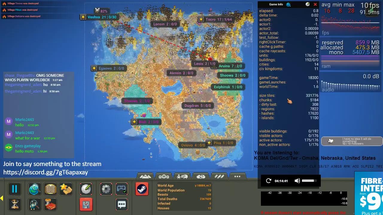 Worldbox but humans are happy - YouTube