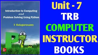 Unit 7 | trb computer instructor reference books