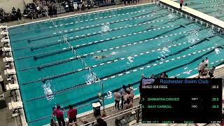 3/4/2013 Session 3. 8:40 am.  Saturday.  MRC Rochester Swim Club.  Rochester Rec Center