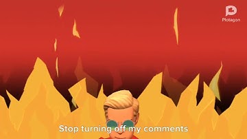 Angry message to YouTube