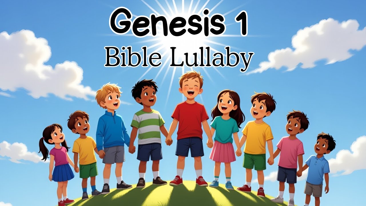 GENESIS CHAPTER 1 for Kids | Nursery Rhyme Bible Song | Creation Story ...