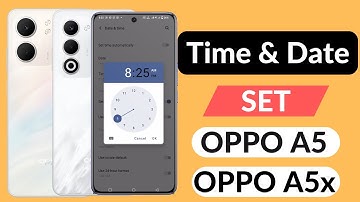 how to set date and time in oppo a5 5g | oppo a5x 5g me date and time set kaise kare