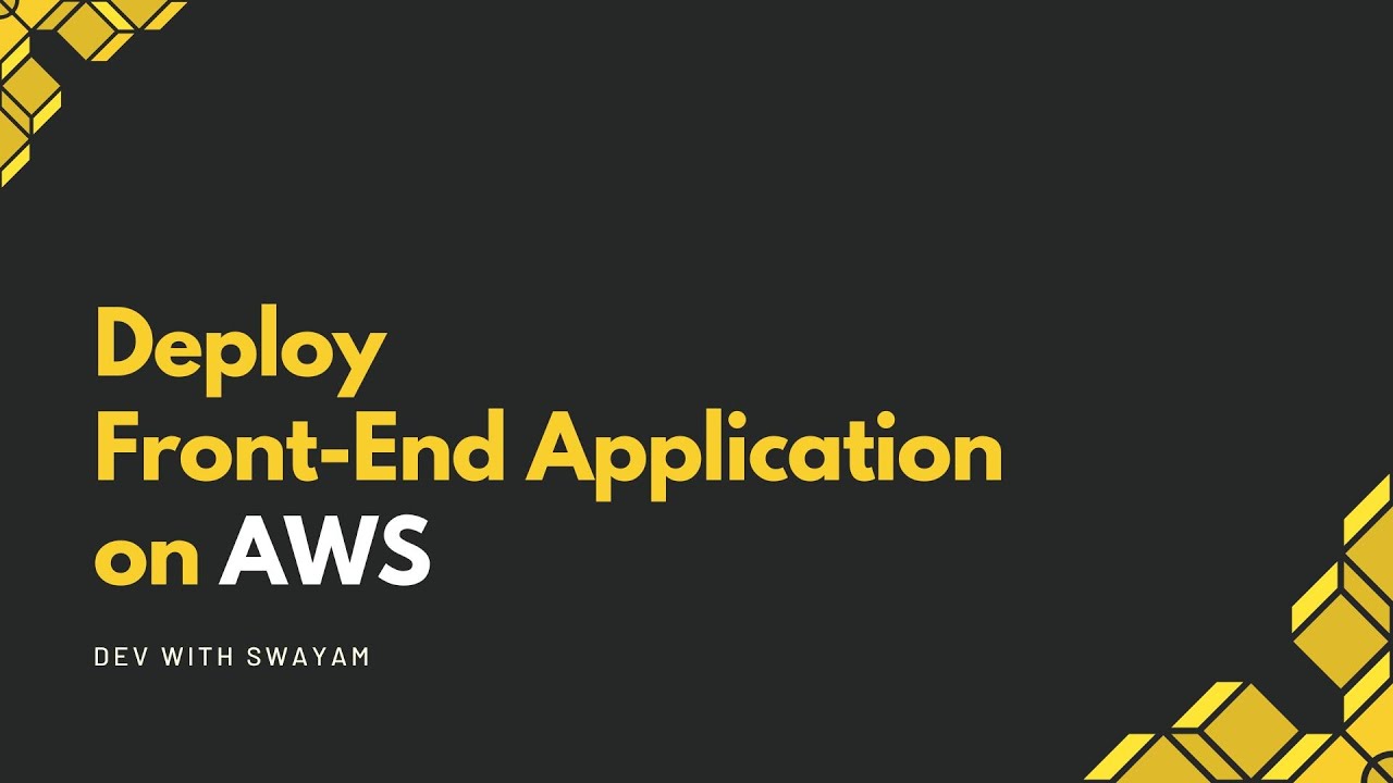 Deploy Your Front-End App on AWS with S3 & CloudFront | Step-by-Step ...