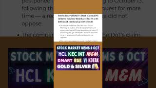 Vi AGR due | sc defers agr case date 📅 | Vi stock Crash 💥