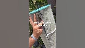 How to clean my swimming pool cartridge