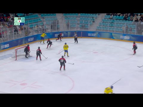 Between the legs for the goal! 🇸🇪 #gangwon2024