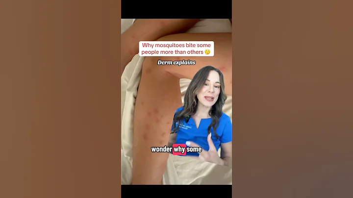 Why Mosquitoes Bite Some People More Than Others — From A Derm | #shorts #skincare |