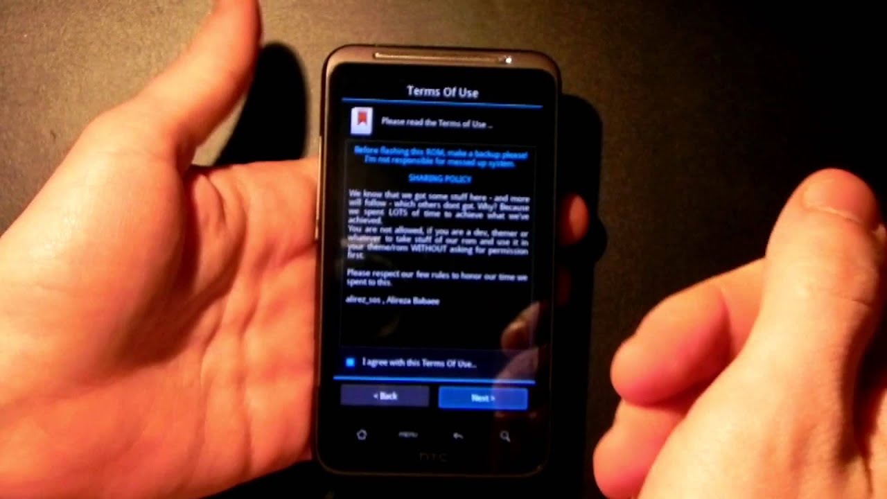 ★ HTC Desire HD Team ★ Как установить прошивку Sabsa Prime v 13