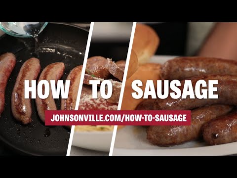 How to Cook Sausage on the Stovetop/ Frying Pan