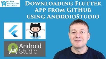 Download Flutter project from GitHub using AndroidStudio