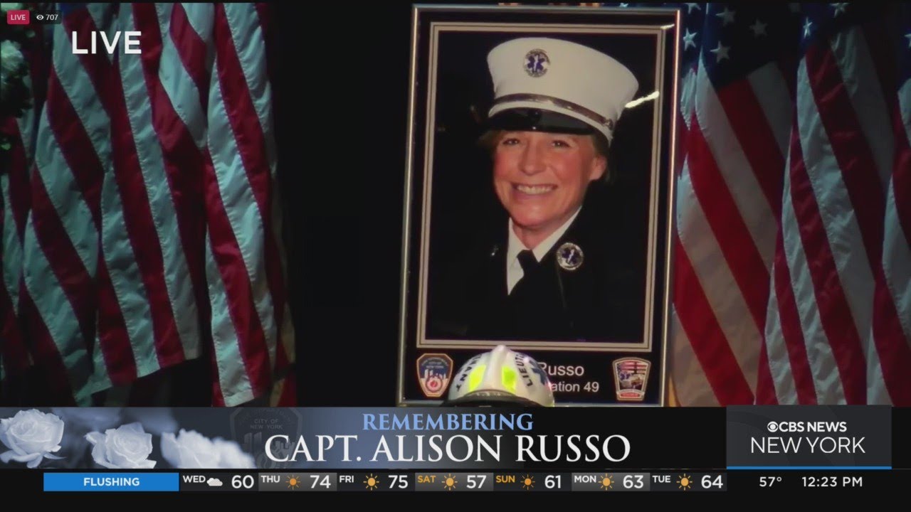 Full video: Funeral held for FDNY EMS Capt. Alison Russo - YouTube