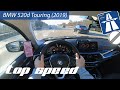 BMW 520d Touring (2019) - Autobahn Top Speed / Acceleration / Test Drive POV