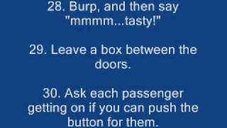 60 fun things to do while driving.