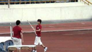 [isungmin] 100914 MBC Idol Star Athletics Championships - High Jump (Sungmin Focus)