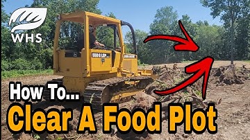How To Clear A Food Plot